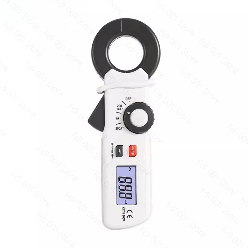 9810 Mini leakage tester Automatic ammeter Current clamp meter Digital display digital multimeter Household maintenance
