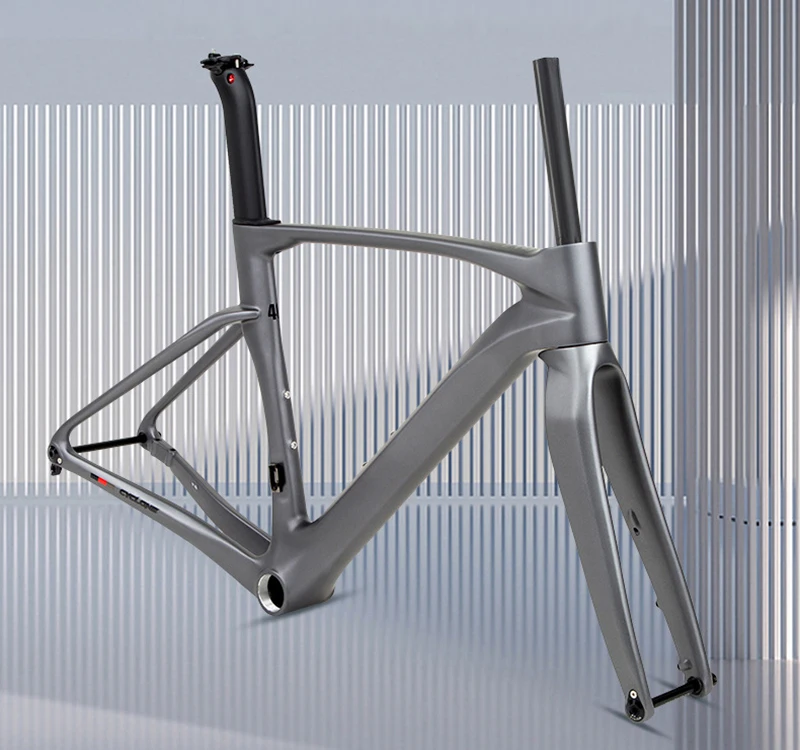 

Carbon Racing Bike Frameset Twitter Thru Axle 12x142mm Disc Brake 700CX28C Road Frame Ultralight All Inner Cable DPD UK EU Stock