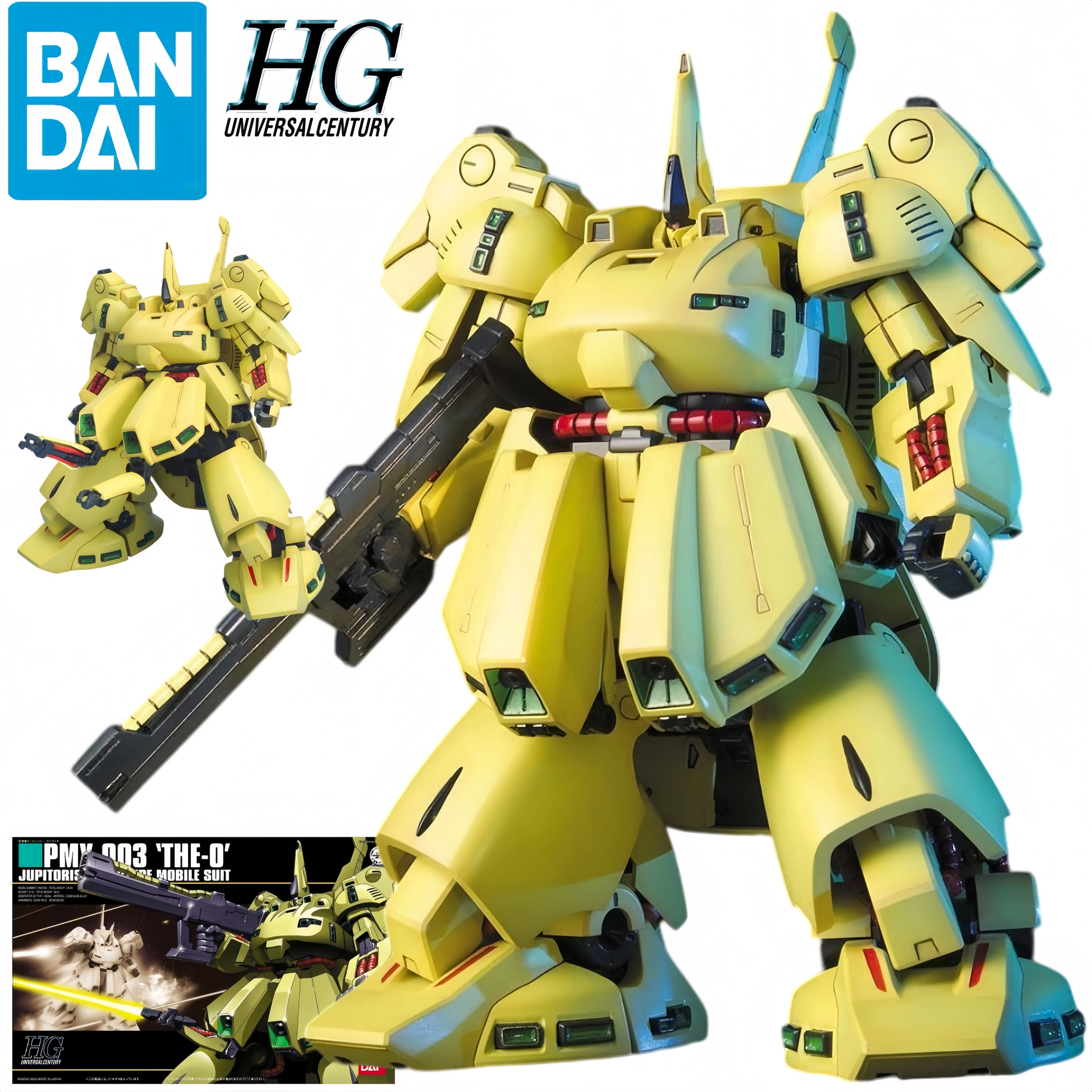 Model Kit Zeta Gundam - Bandai HGUC 1/144 PMX‑003 The‑O Zeta