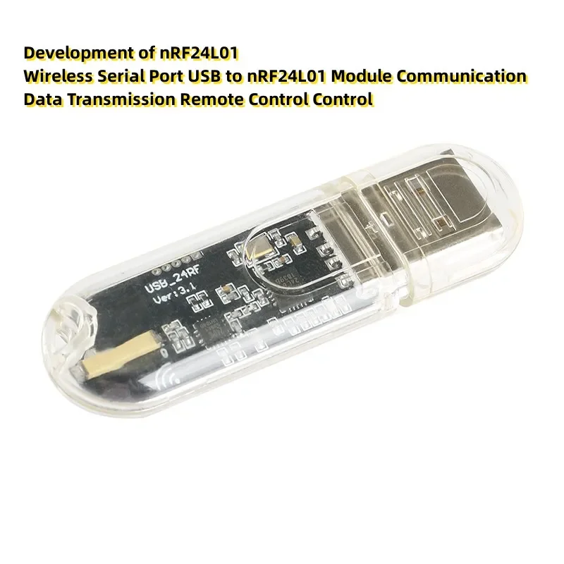 Development of nRF24L01 Wireless Serial Port USB to nRF24L01 Module Communication Data Transmission Remote Control Control