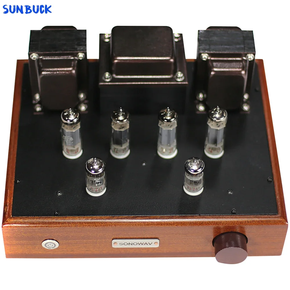 Sunbuck 6P14 (EL84) 12AX7 (ECC83) QNDH06 10W*2 push-pull circuit Tube Amplifier