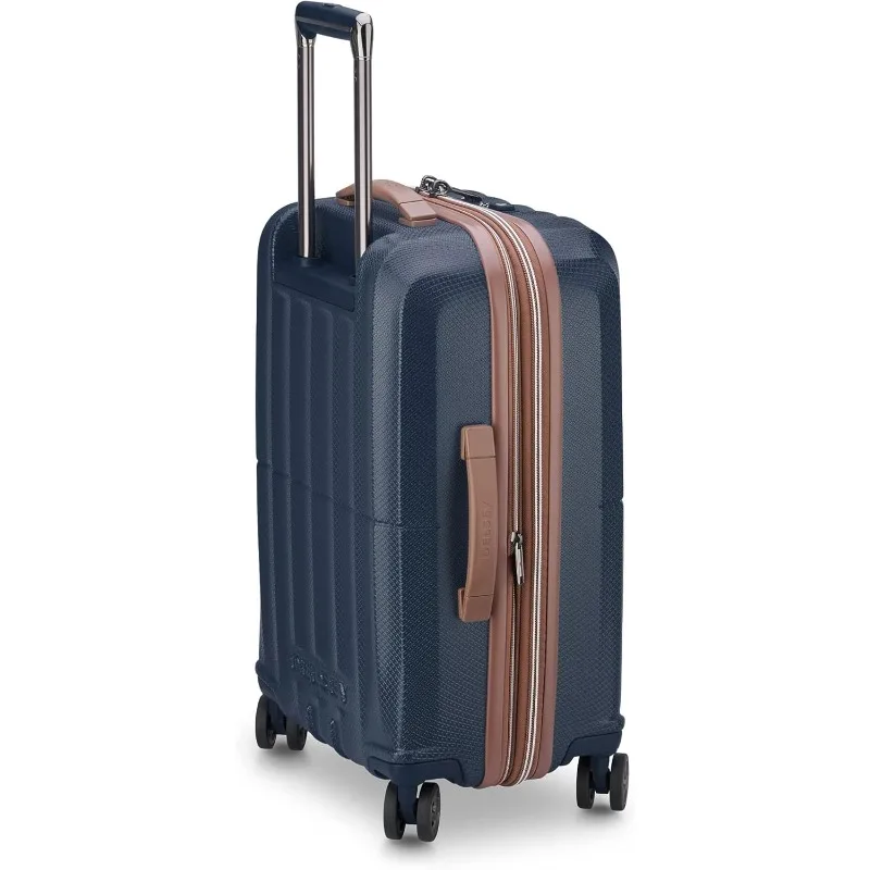 Navy, Carry-on 21 InchTropez Hardside Expandable Luggage with Spinner Wheels,