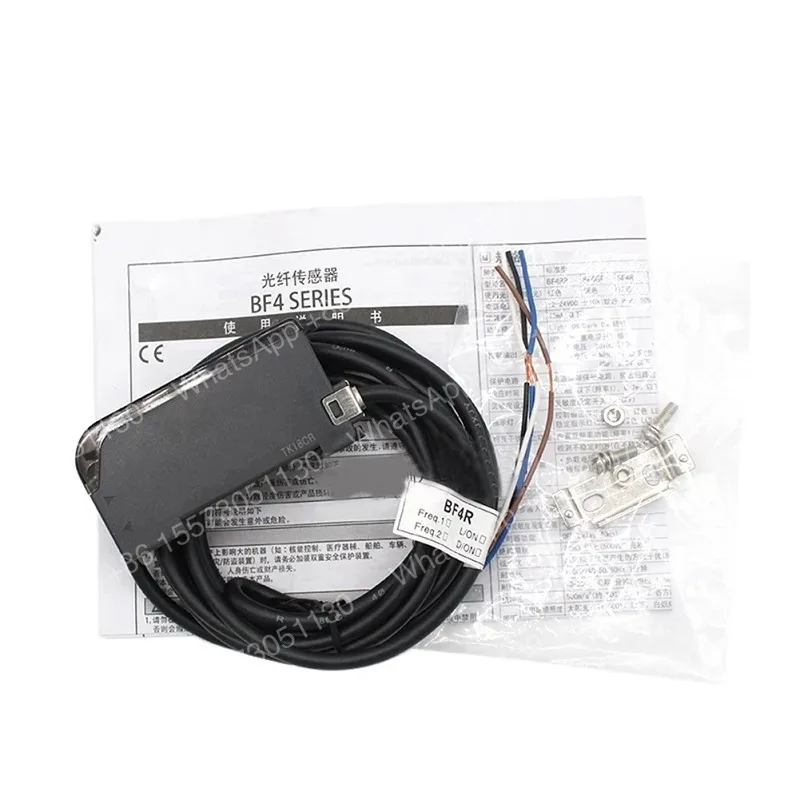 For AUTONICS Output Fiber Optic Switch BF4R Amplifier 1PC New Sensor