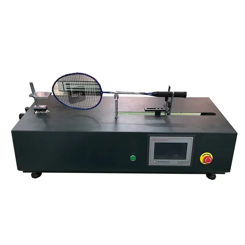 

Adopting Advanced Sensors Balance Measuring Badminton Racket Test Machine Lab Tester