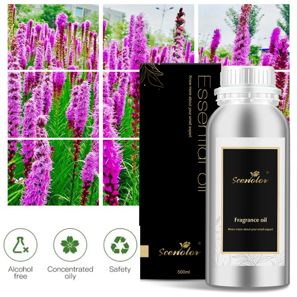 

500ML Undiluted Essential Oils For Electric Smell Verbena Lavender Sandalwood Rose Aroma Oil For Diffuser Hotel Fragrance Oil