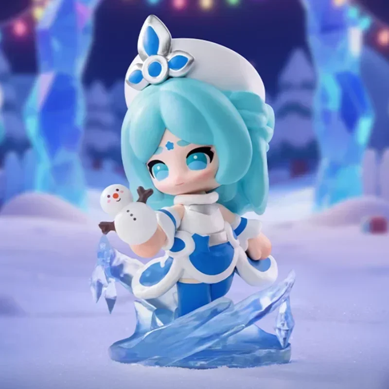 

POP MART HONOR of KINGS Canyon Серия «Спасибо» Kawaii Mystery Figure — слепая коробка, аниме, экшн-куклы для девочек