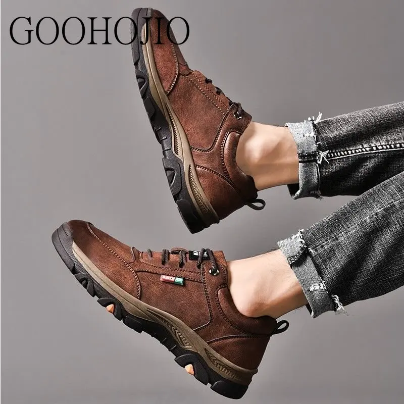 Leather Men Shoes Luxury Brand England Trend Casual Shoes Men Sneakers Italian Breathable Leisure Male Footwear Chaussure Homme