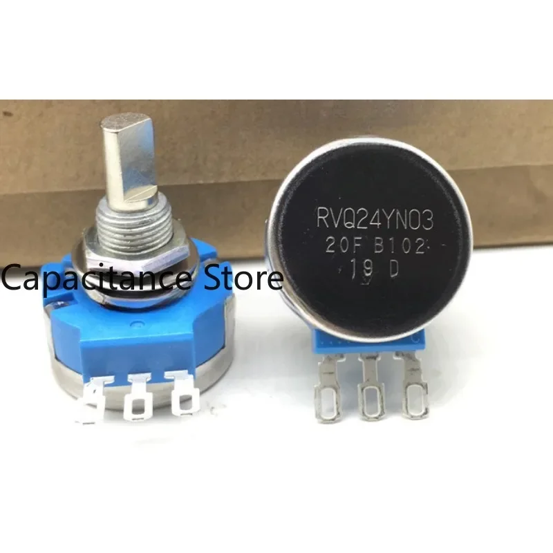 

5 шт. потенциометр с одной катушкой и высоким сроком службы RVQ24YN03 20FB102, B1K
