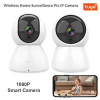 ACJ Smart TUYA Indoor Camera WiFi IP Camera 360 Angle 1080P Night Vision Webcam Video Can talk back Home Security Monitor