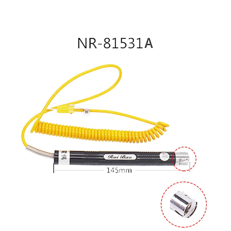 Handheld Temperature Sensor Type K Surface Thermocouple -50~500°C NR-81530 NR-81539 NR-81531 NR-81532 NR-81533 NR-81535B Sensor