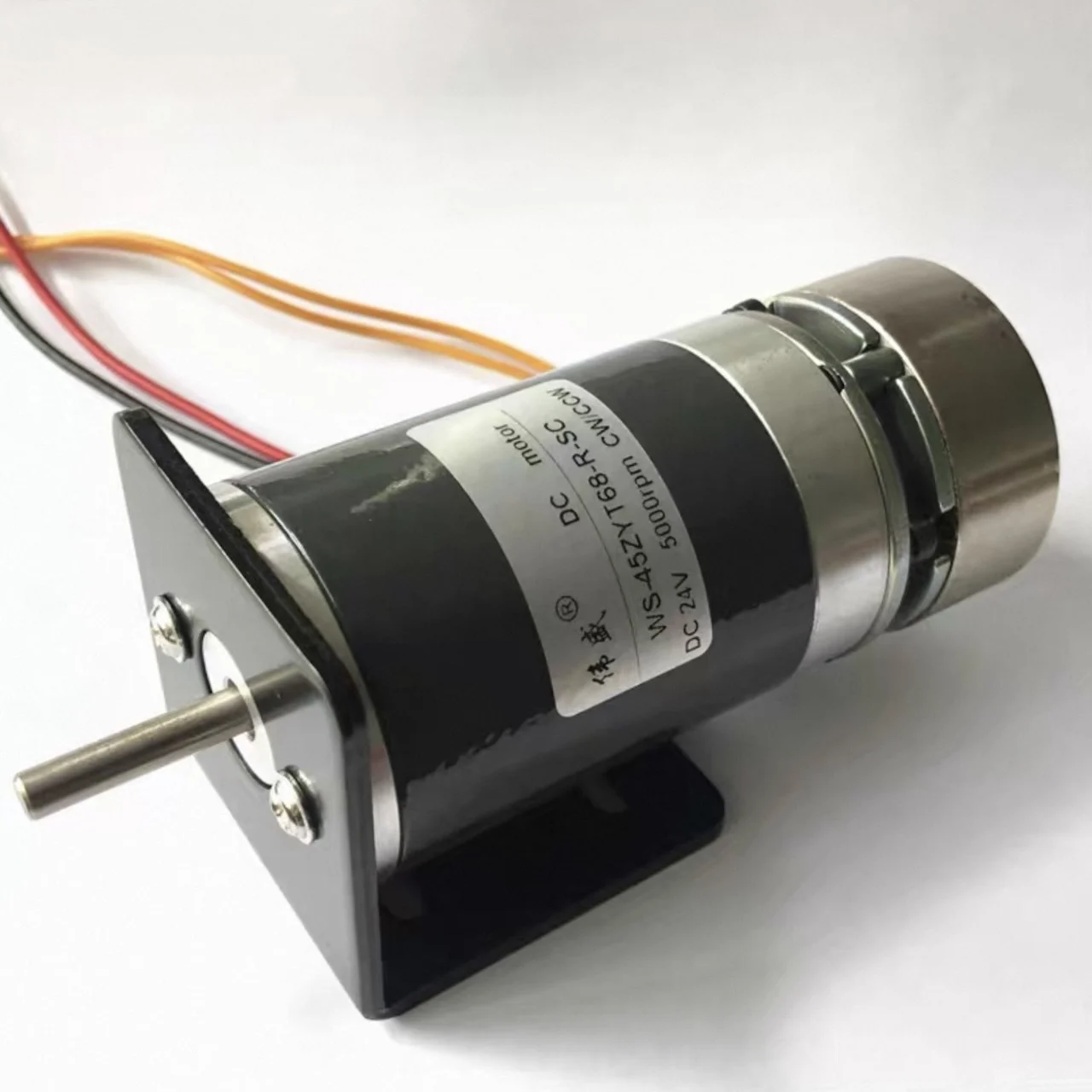 45MM Emergency Stop Brake Motor 24V Power-Off DC Motor 12V Small Motor For Stopping Mechanisms 45ZYT 3500-8000RPM