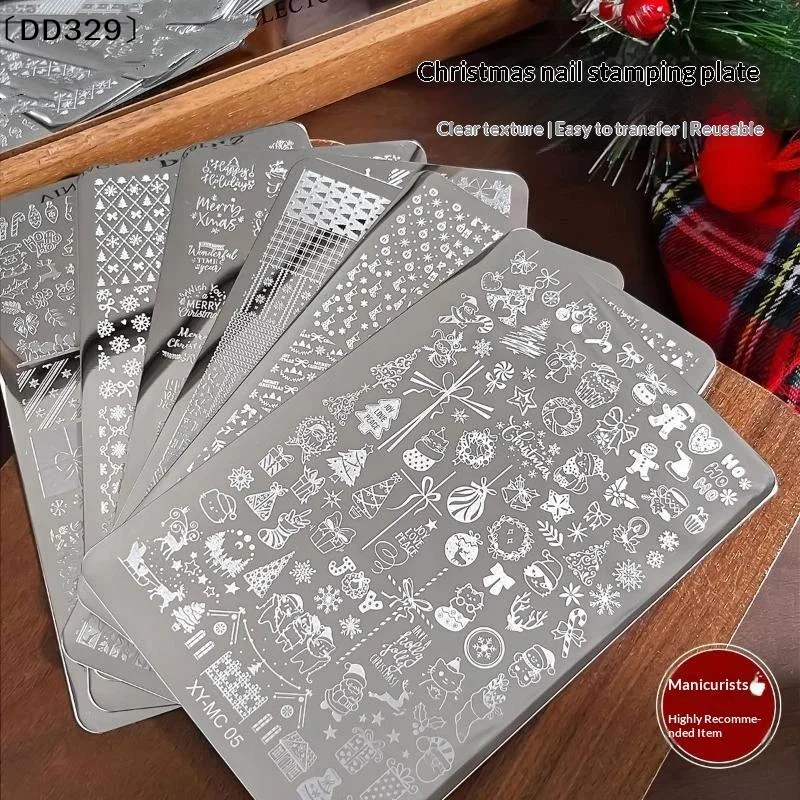 Christmas Stainless Steel Nail - Nail Art Xmas Tree review and price