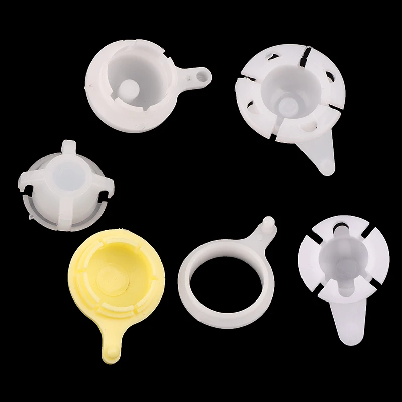 1/5 set durevoli e pratici clip per auto elementi di fissaggio kit boccola di collegamento tergicristallo per auto in plastica di alta qualità