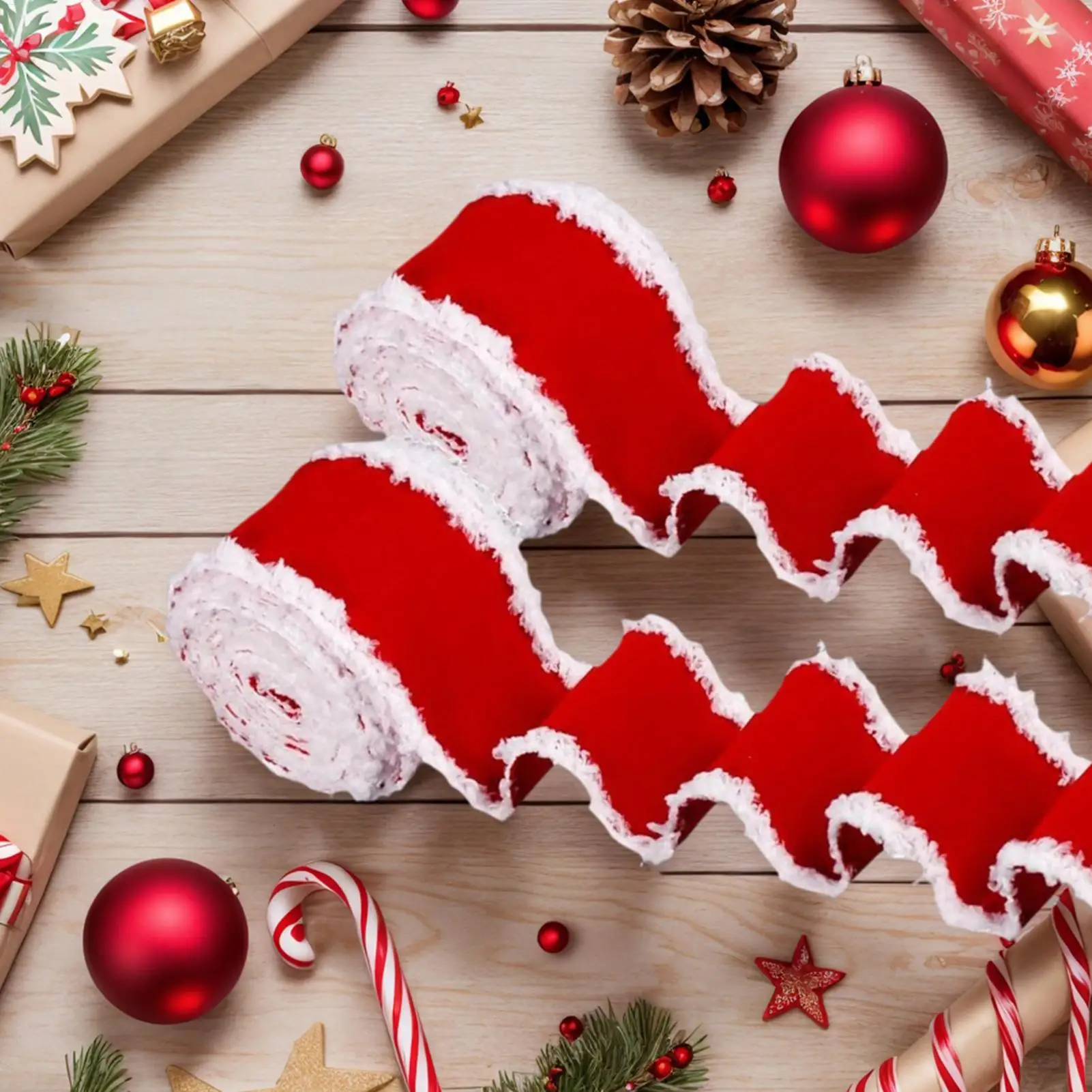 

Рождественская лента для зимнего праздника, лента из мешковины, декор для рождественской елки для букета, венок для торта, елка, стол, вечеринка, семья