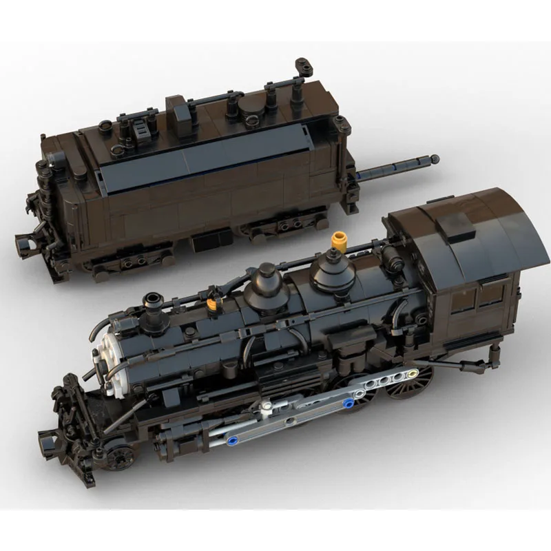 MOC-242811 Train locomotive MOC Building Blocks Technical Models Toys ADULT Birthday Gifts Train Track Accessories 1343PCS