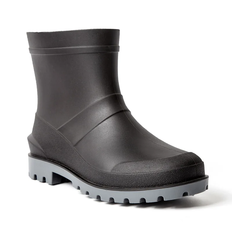 

Men's Low-Cut Rain Boots Rain Shoes Adult Low-Cut