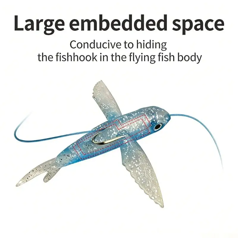 

U2JB Рыболовные приманки с автоматическим вращением на 360 градусов, 3D реалистичный рыбий глаз, большой встроенный крючок, и