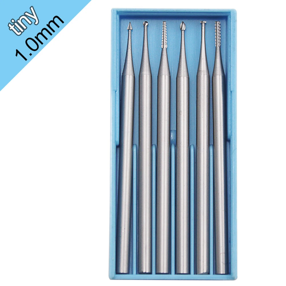 6 Pcs Hand Tools Tungsten Micro Engraver Bit Miniature Carving and Engraving Bit 3/32