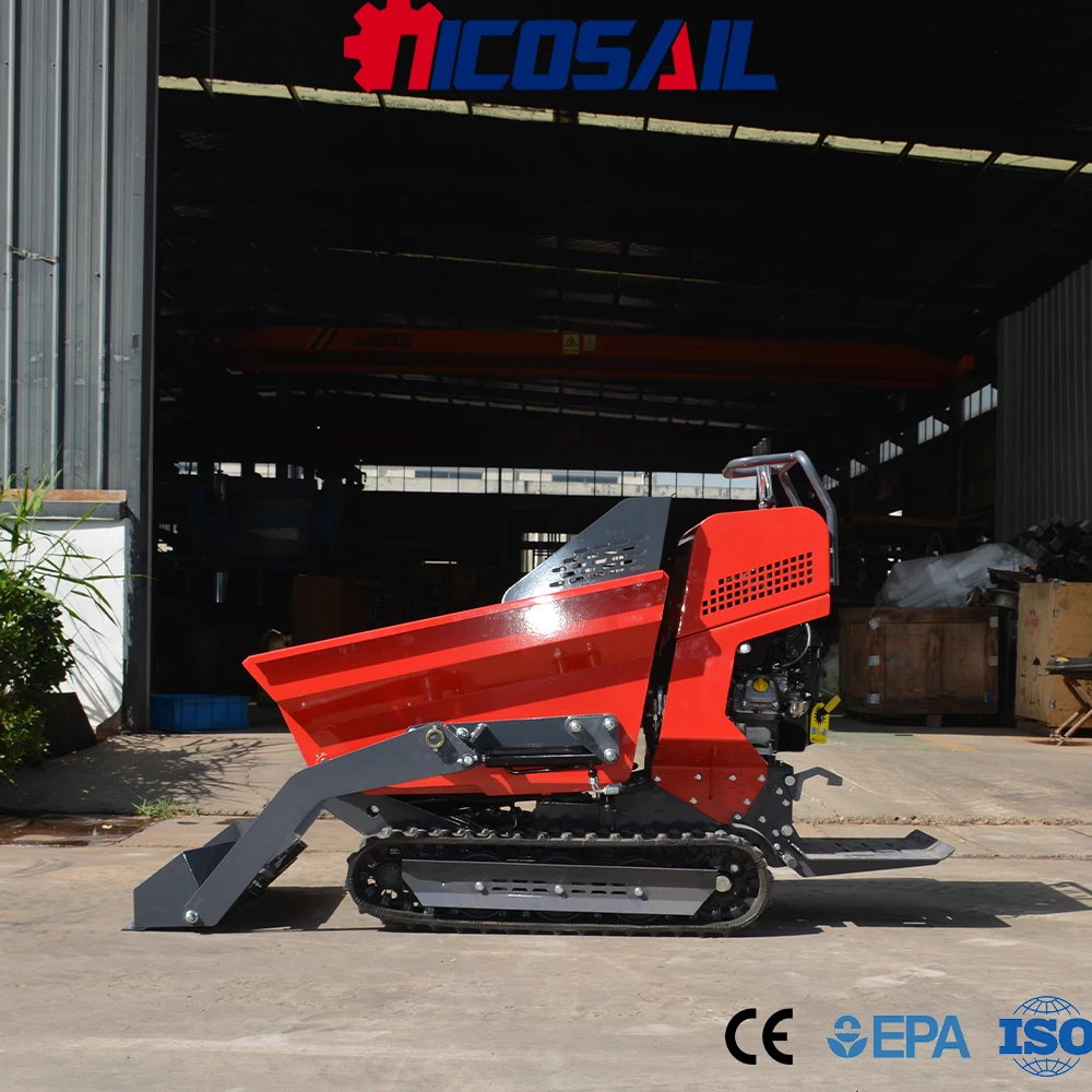 

Мини-самосвал 500 кг, одобренный CE, Euro 5, многофункциональный, для тяжелых работ, простое управление, для садоводства и строительства