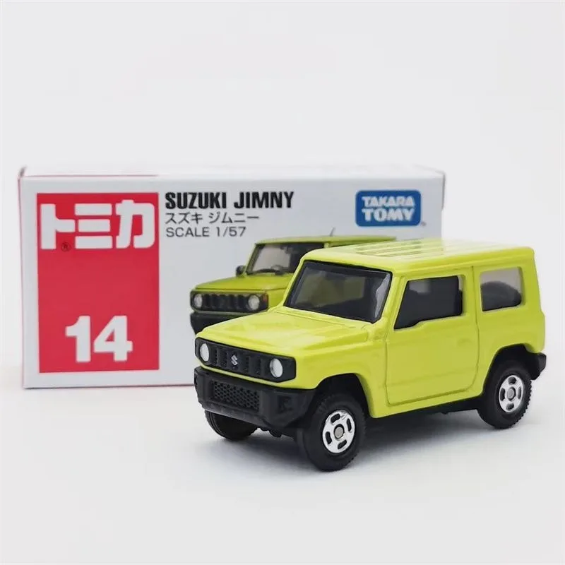 TAKARA TOMY Tomica Deka Alloy Car Model No.14 Suzuki Jimny SUV Off - road Vehicle Exquisite Toy Gift for Boys