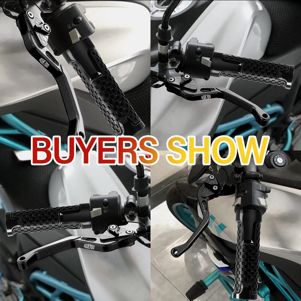 CNC Motorcycle Short Brake Clutch Levers Accessories Parts For Yamaha XSR700 XSR900 XSR xsr 700 900 016 2017 2018 2019 2020 2021