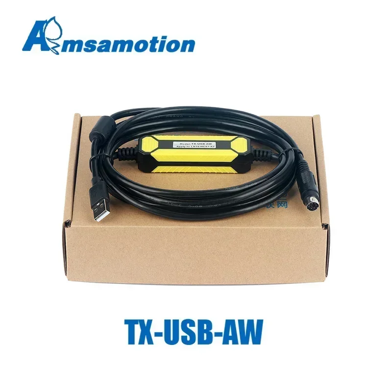 Кабель для программирования ПЛК TX-USB-AW, совместимый с HCFA Hechuan Lx1n LS HCA8 A2, для загрузки и связи