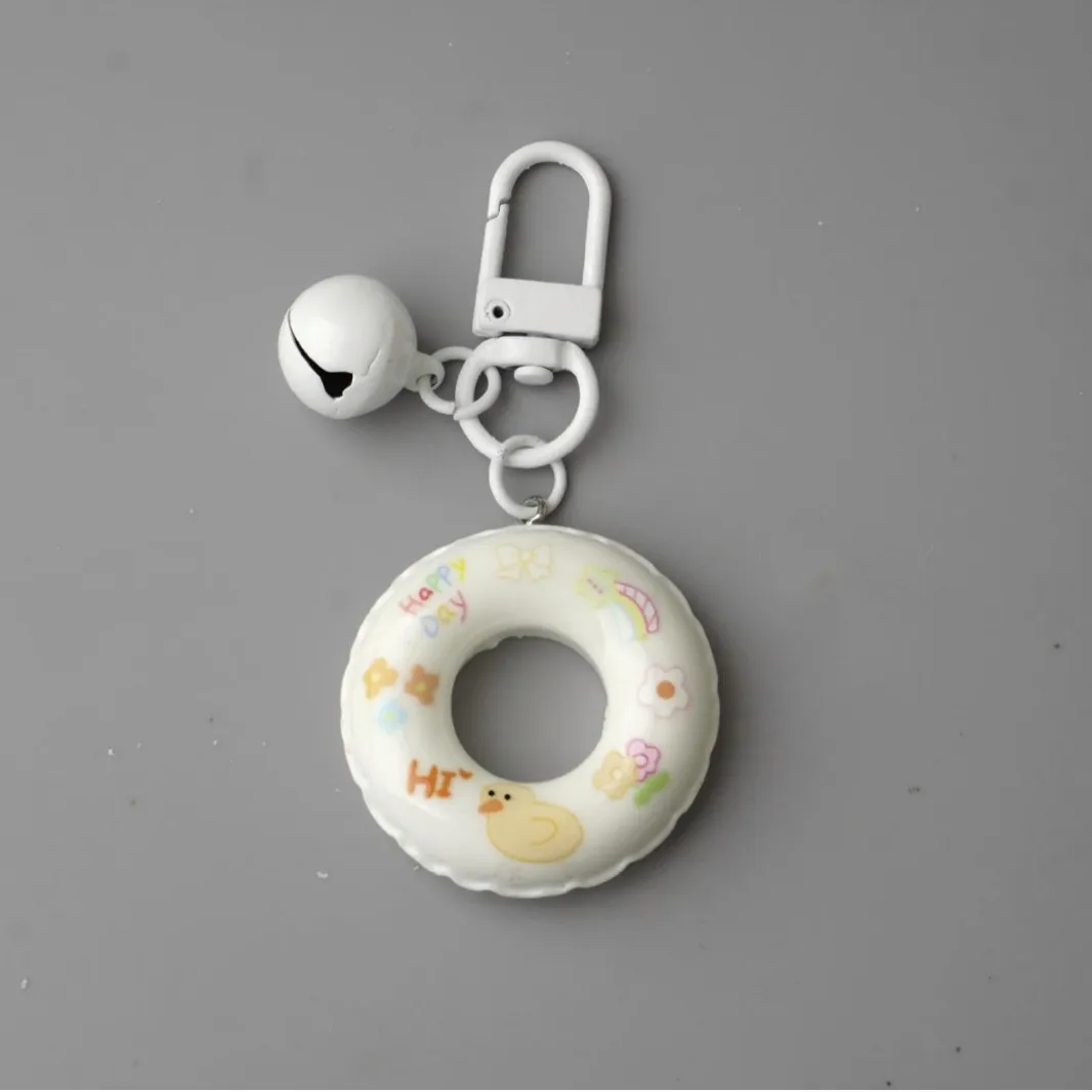 Кольцо-для-плавания-брелок-красочный-брелок-из-смолы-кольцо-для-плавания-кулон-ярких-цветов-брелок-для-мужчин-автомобильный-кулон