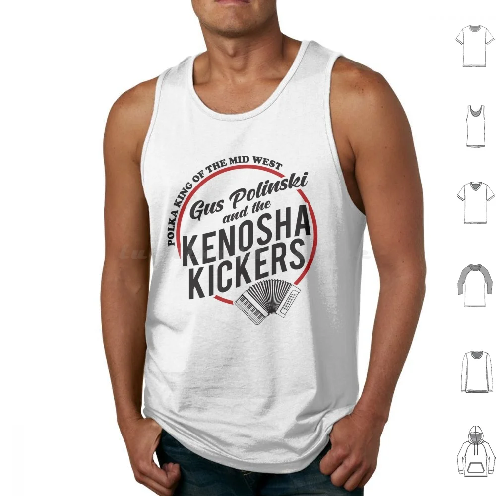 Gus Polinski & The Kenosha Kickers Tank Tops Vest Sleeveless Home Alone John Candy Joe Pesci Harry Marv Wet Bandits Kevin