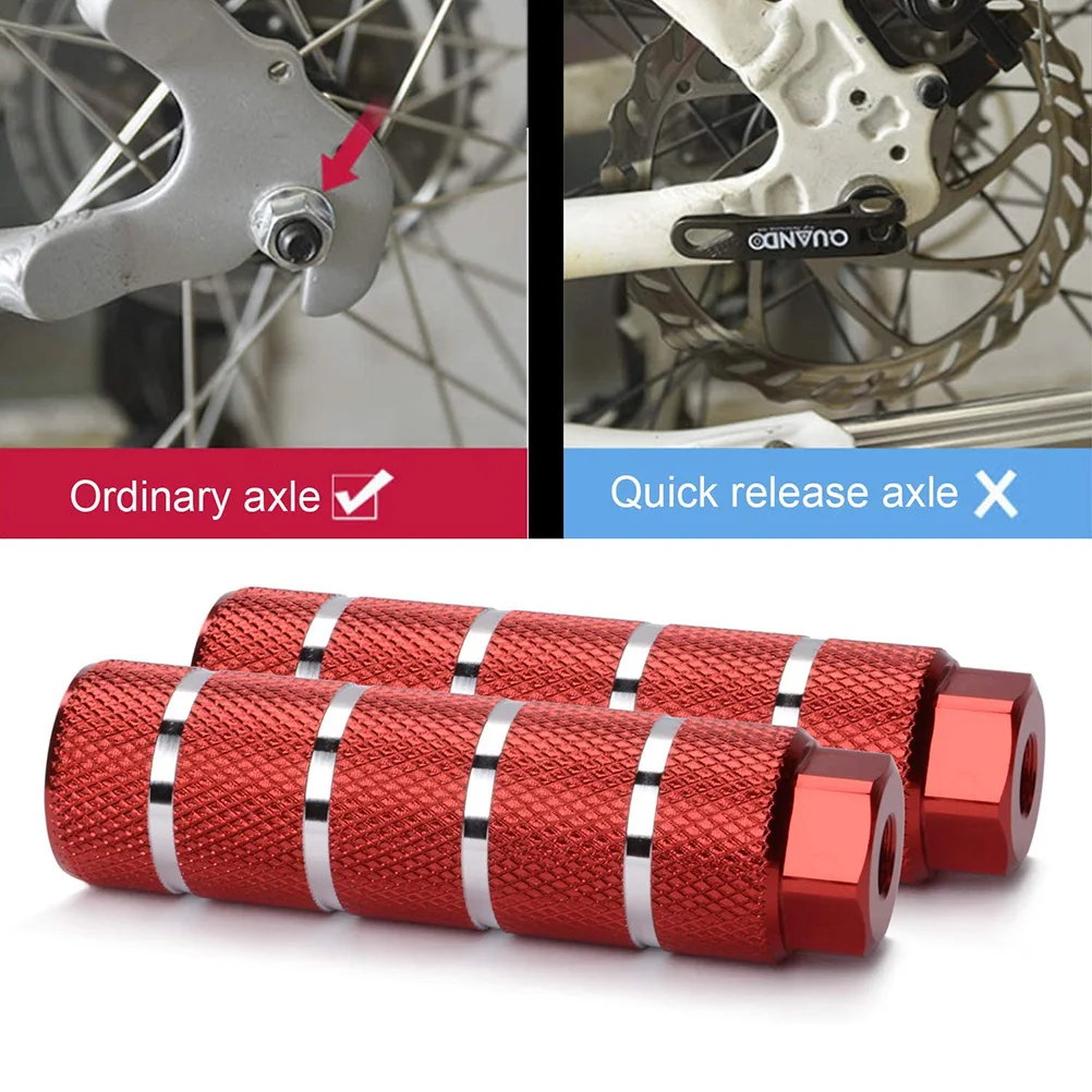 

1 Pair Easy Install Bike Pedal Foot Lever Reliable Mountain Bicycle Accessory for Outdoors