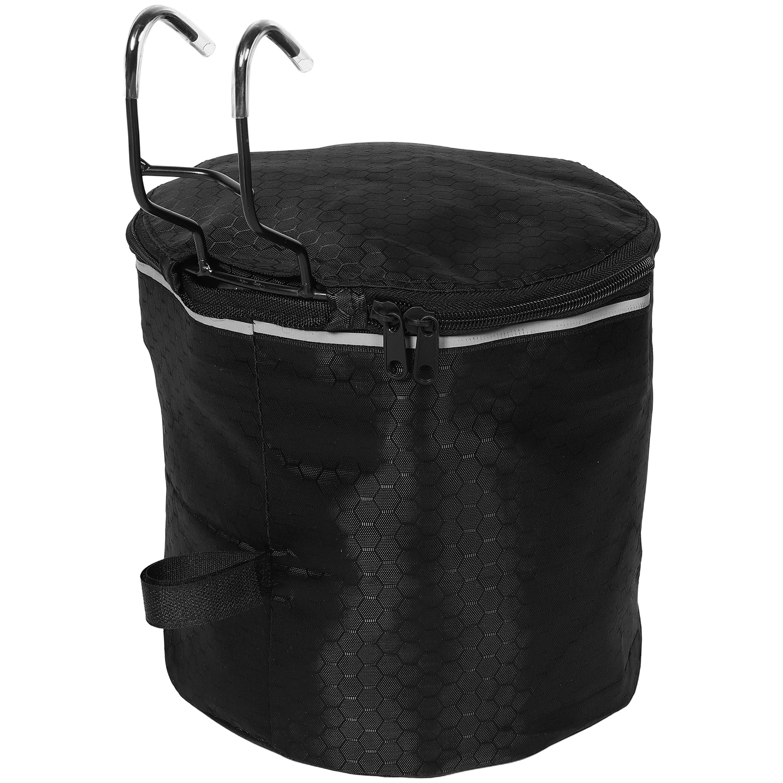 

Bicycle Basket Durable Canvas Foldable Bike Storage Electric Front Accessories Multifunction Cycling Baskets Portable