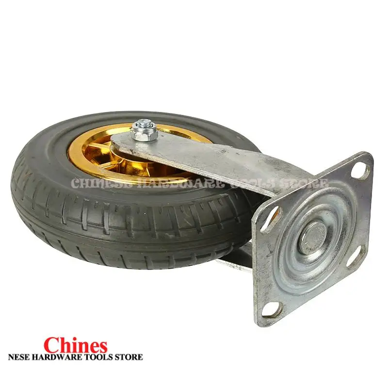 

Ultra-Quiet 8-Inch Full-Glue Universal Wheel – Wear-Resistant & Shockproof Caster Designed for Warehouse Shelf Equipment