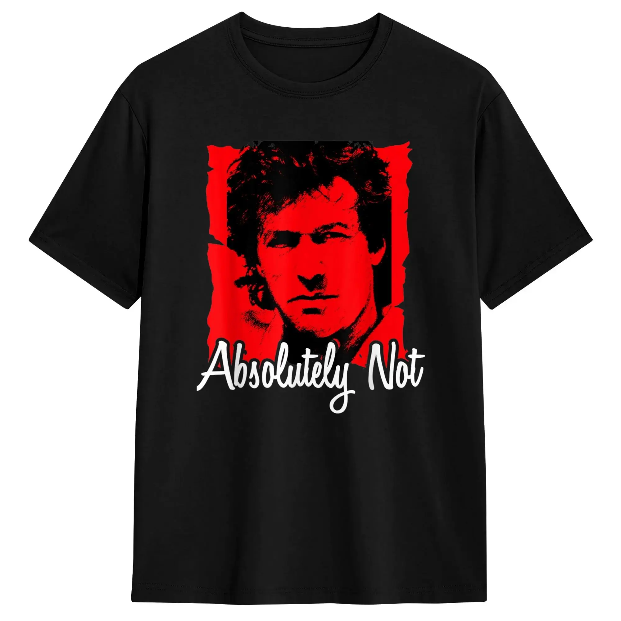 Imran Khan Absolutely Not Pti Pakistan Men's T Shirts  Fashion Tee Shirt Short Sleeve Crewneck T-Shirts Pure Cotton 4XL 5XL Tops