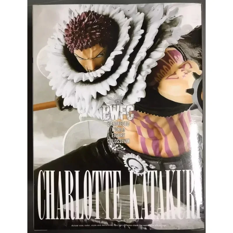 En Stock Original Banpresto One Piece BWFC Charlotte Katakuri figura de Anime juguetes colección de regalo modelo adornos WBS