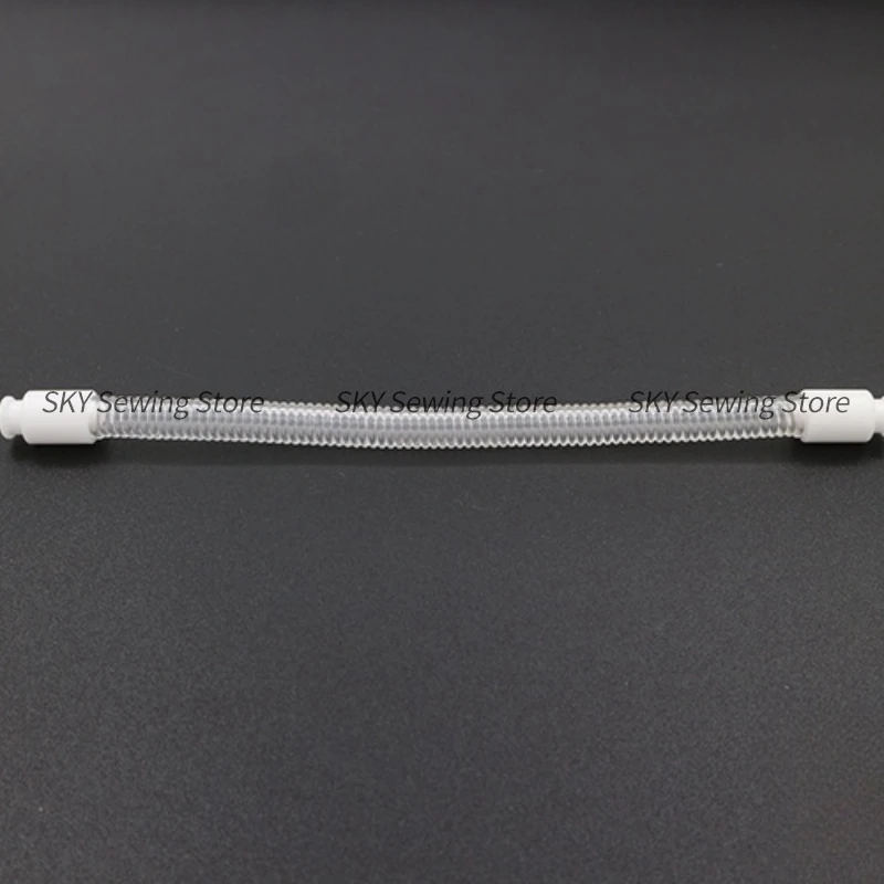 1PCS White Plastic with Elastic 17cm 2cm 26cm Windproof Pipe Threading Pipe Computer Embroidery Machine Accessories