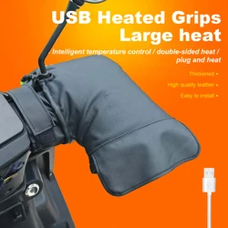 Motorcycle Handlebar Muffs Winter Equipment Mitts Warmer Gloves Waterproof Handmuffs Bicycle Handle Cover Hand Covers Warmers