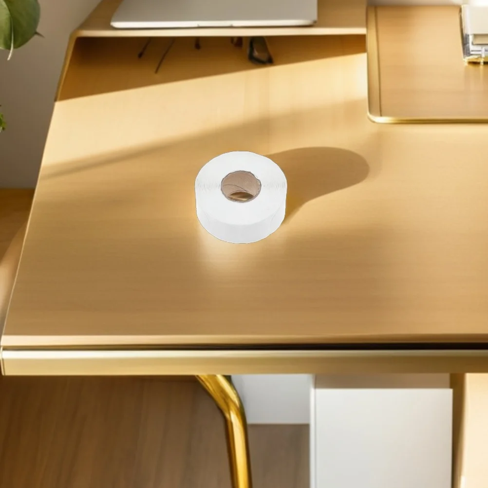 

Round White Adhesive Stickers Smooth Surface Easy Peel Strong Hold Small Size for Office Classroom Home Labeling Organization