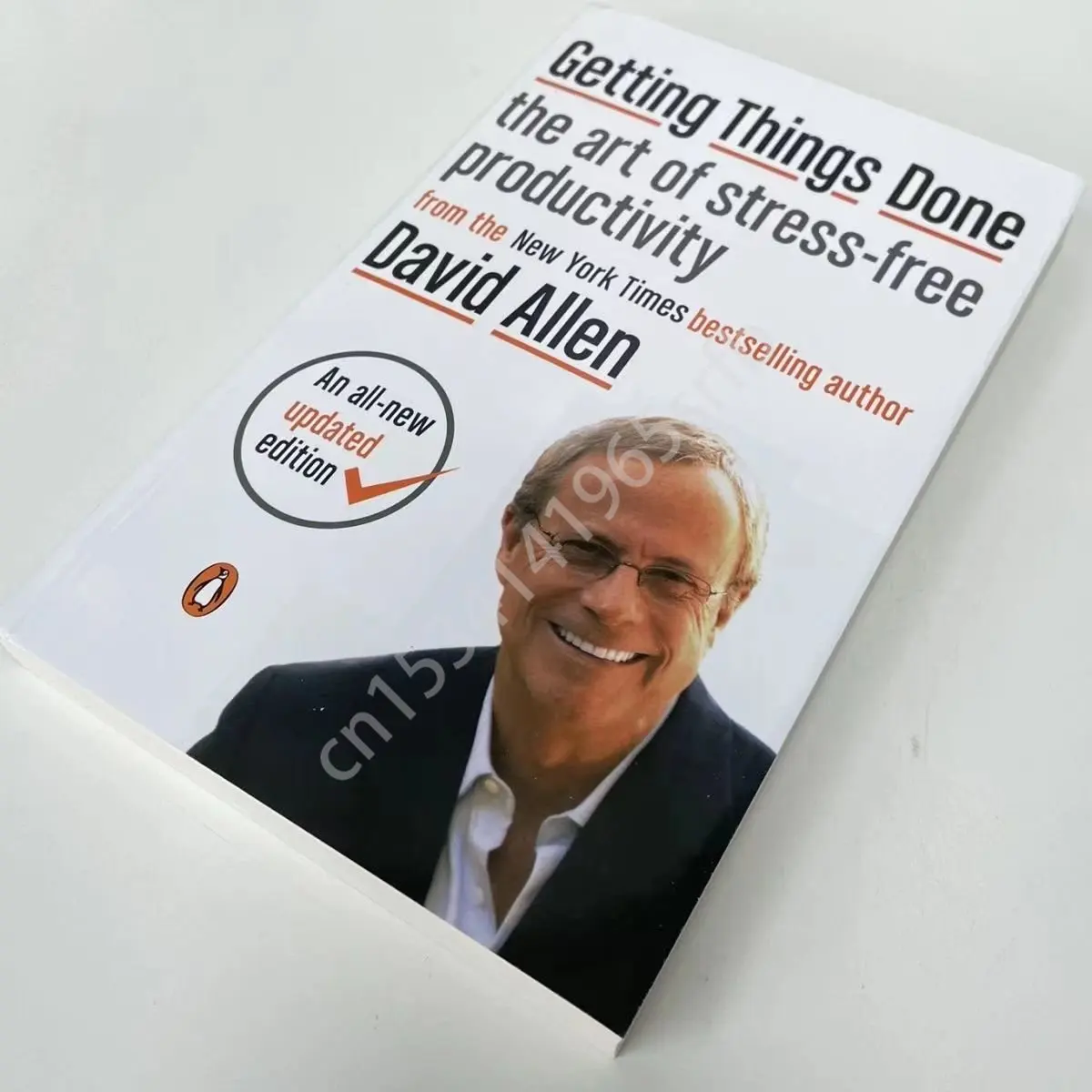 A Arte da Produtividade Livre de Estresse do New York Times, Autor, David Allen, em Versão em Inglês
