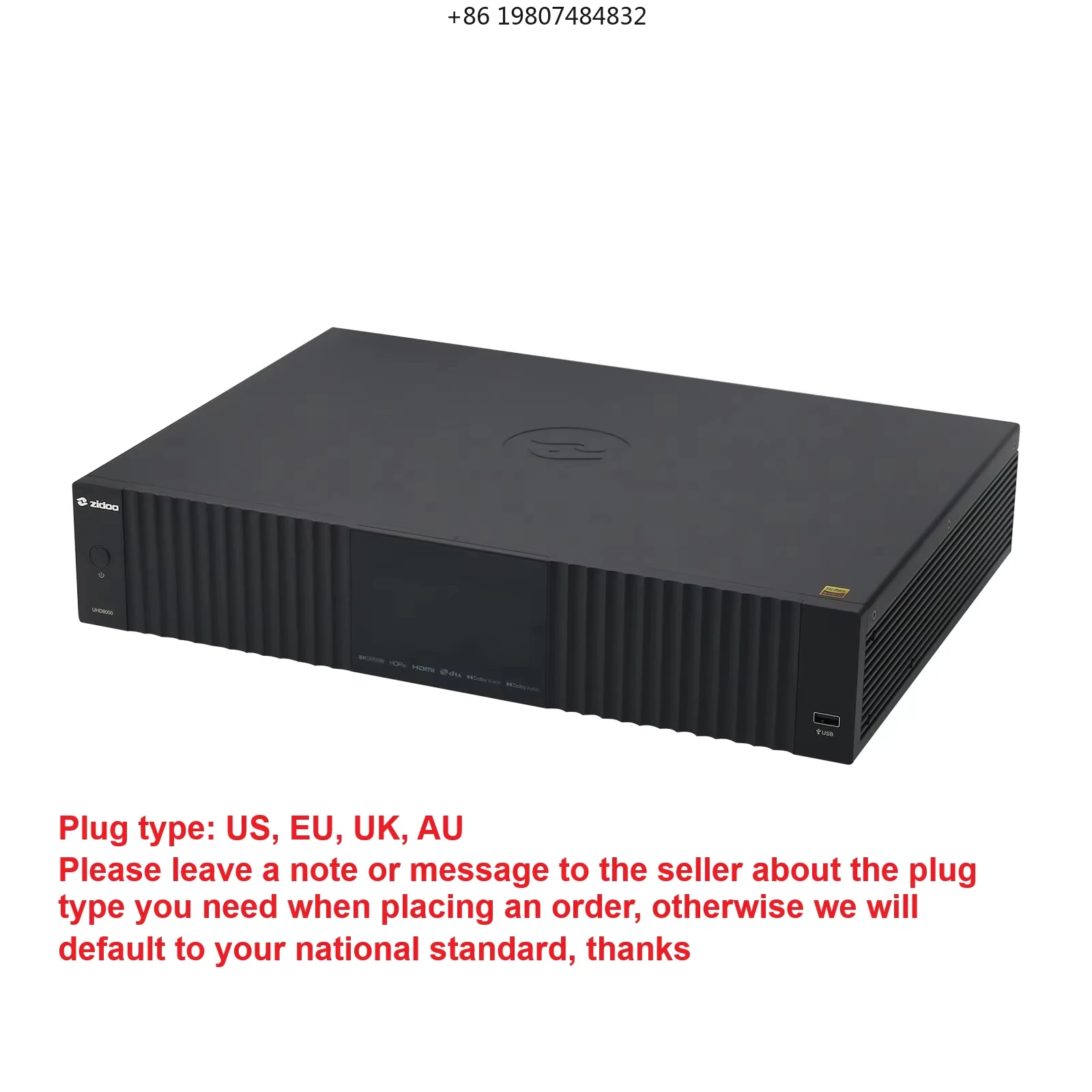 Aliexpress High Performance Hi-end DAC Audio Decoder 8K All-in-one Media Player HiFi Streaming Support APP Control