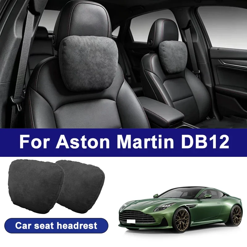 

For Aston Martin DB12 car headrests, soft universal adjustable car seat pillows, car neck pillow cushions, car accessories