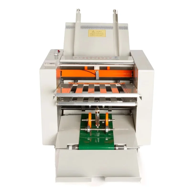 Automatic Desktop A4 Paper Document Newspaper Envelope Booklet Folding Machine High Speed Paper Bag Brochure Folding Machine