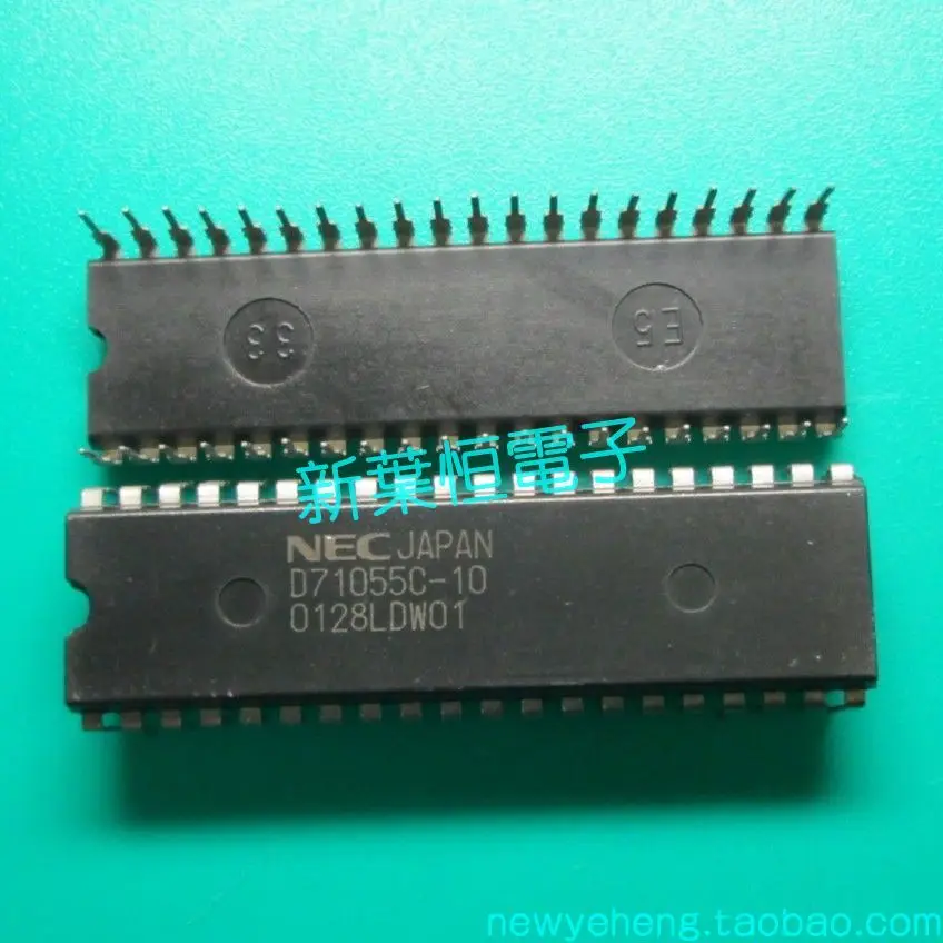 Free shipping  D71055C-10 UPD71055C-10 DIP-40 NECIC   10PCS