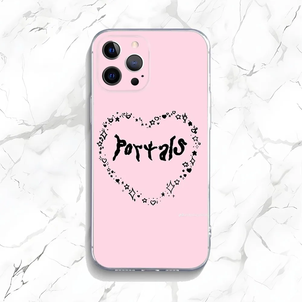 Singer Melanie Martinez Portals Phone Case For iPhone 15,14,13,12,11 Plus,Pro,Max,XR,XS,X,7,8 Plus,SE,Mini Transparent Silicone