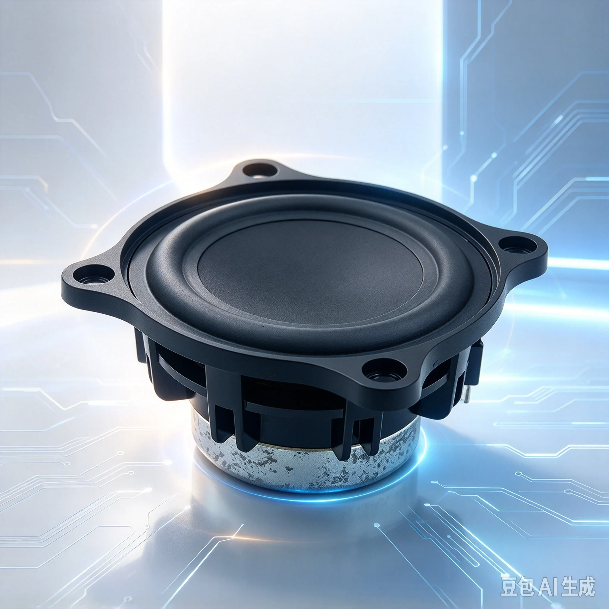 Honeycone Woofer for HiFi, 2.5 Inch Neodymium High Power Bass Speaker