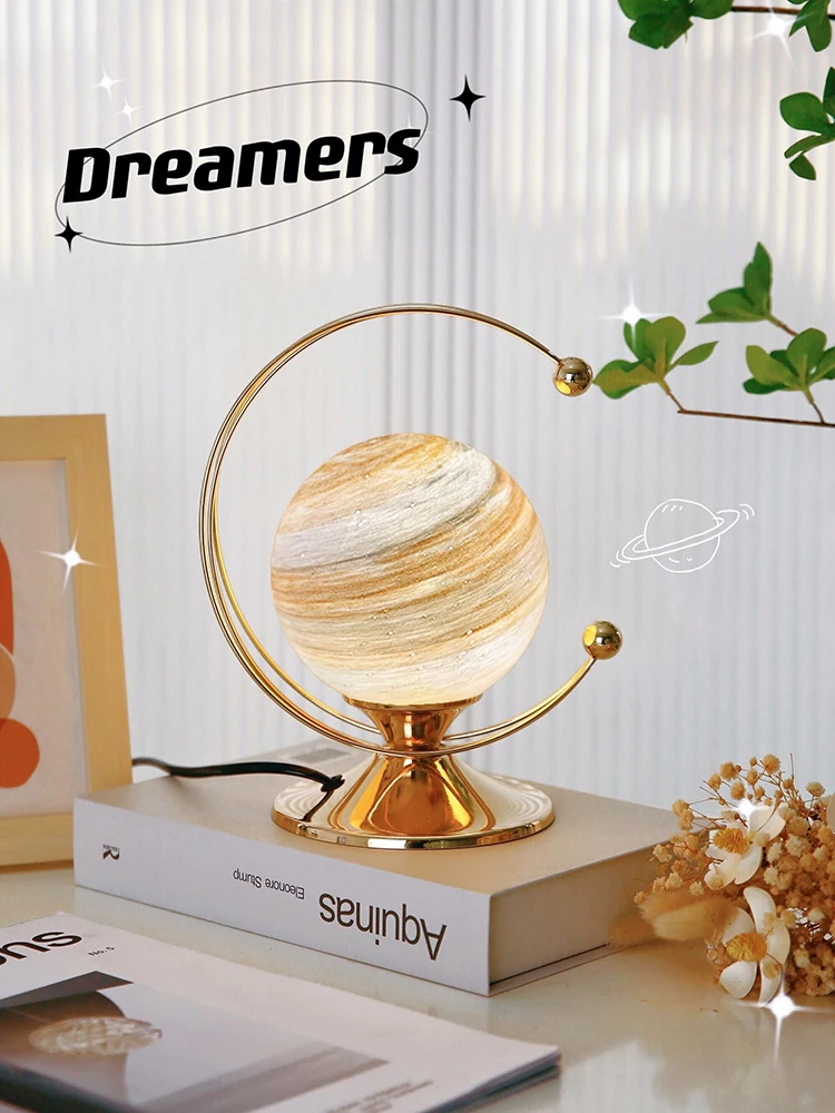 Table Lamp Bedroom Bedside Decoration Night Light Creative Girl Newly-Married Marriage 520 Gift Light