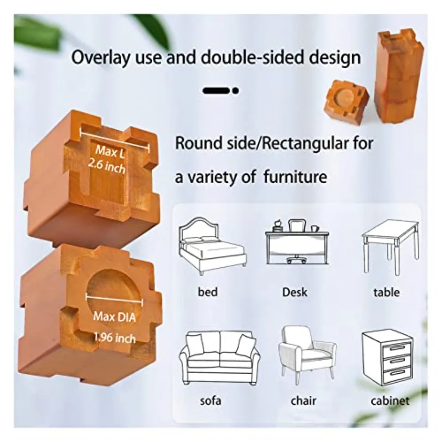 non slip rubber pad on riser
