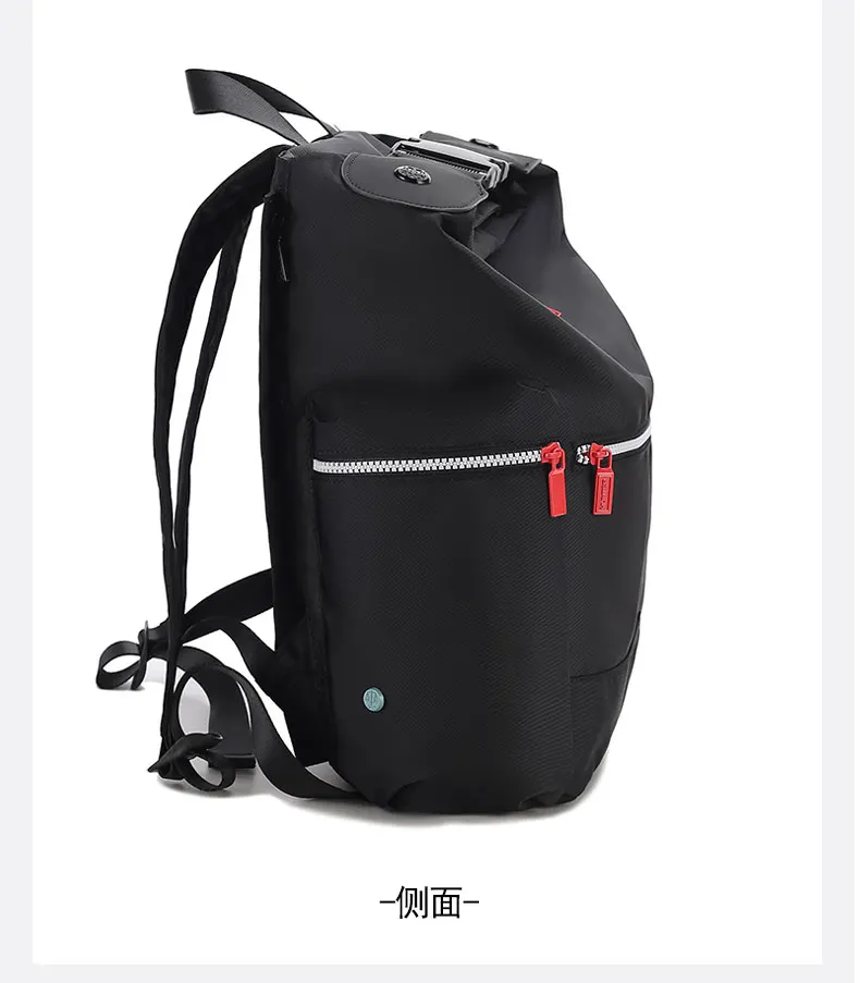 حقيبة ظهر H حقيبة كمبيوتر حقيبة مدرسية للطلاب حقيبة حمل عصرية بسيطة حقيبة أمتعة خفيفة الوزن ذات سعة كبيرة حقيبة سفر #3