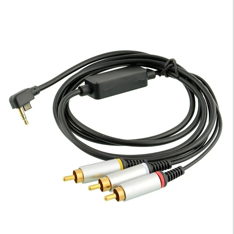 150cm Video 3RCA Video Composite Cable Cord Compatible for