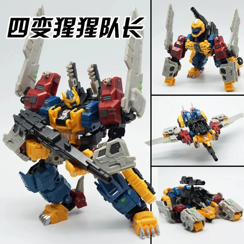 

【in Stock】Transformation Toy 8802 Four-transformed Orangutan Captain Robot Action Character Model Original Box Collection Gift