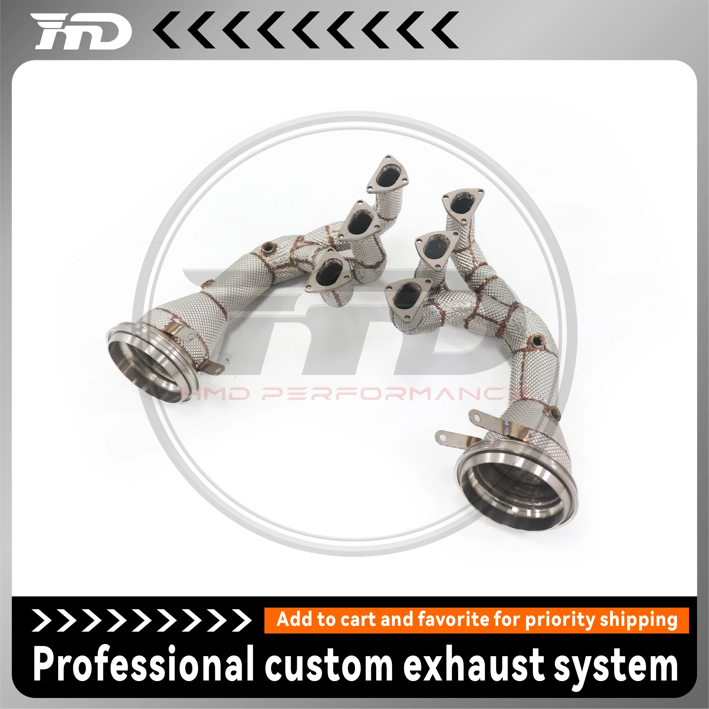 

HMD Special Offer For Porsche 911 992 GT3 Manifold Exhaust Downpipe Performance Upgrade