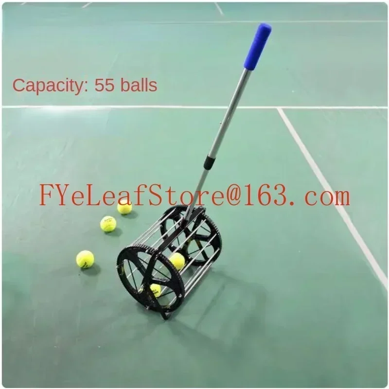 Tennis Ball Picker Professional Ball Collection Artifact Picking Device Trainer Multi-Ball Frame Tennis Automatic Ball Basket